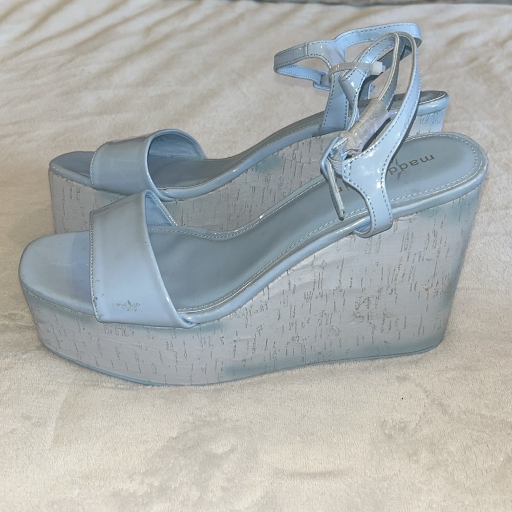 Madden Girl Women's Blue Espadrilles size 11